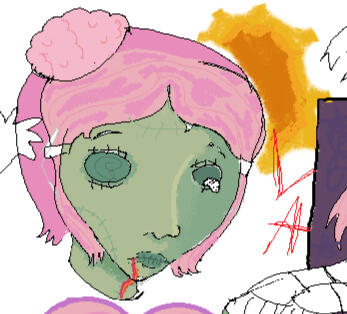 Zombie girl