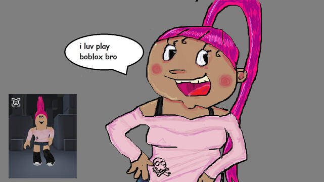 I luv play boblox